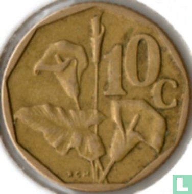 Afrique du Sud 10 cents 1990 - Image 2