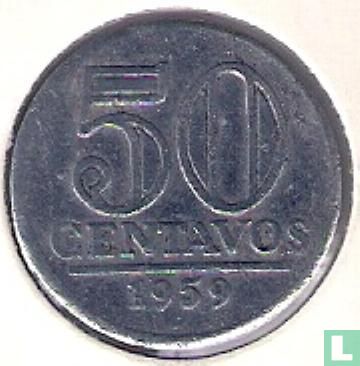 Brazil 50 centavos 1959 - Image 1
