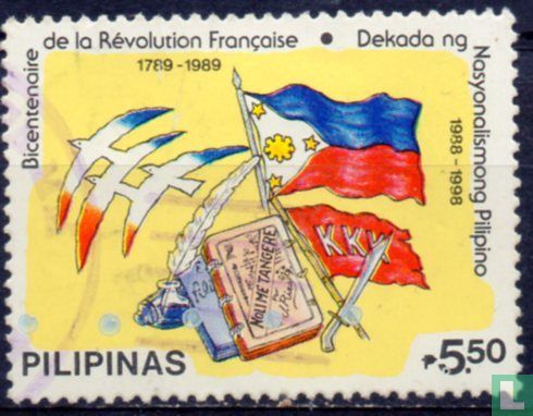  Bicentenaire de la révolution française et de la décennie du nationalisme philippin