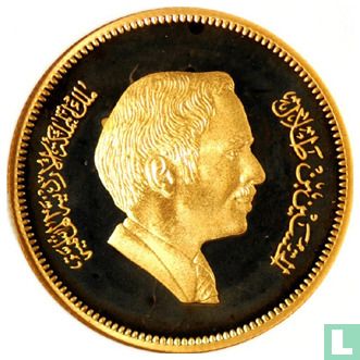 Jordan 60 dinars 1981 (AH1401 - PIEDFORT) "International Year of the Child" - Image 2