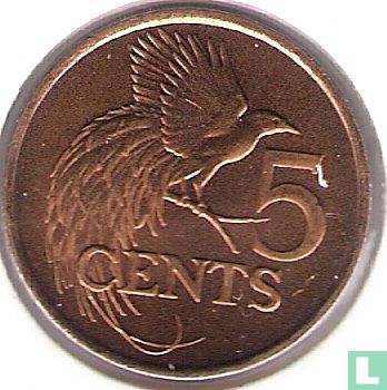 Trinidad en Tobago 5 cents 1999 - Afbeelding 2