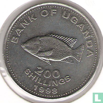 Uganda 200 shillings 1998 - Afbeelding 1