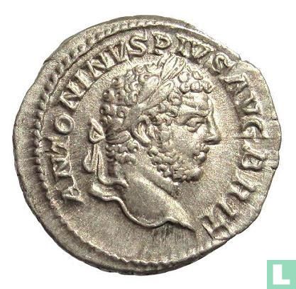 Caracalla 198-217, AR Denar Rom 212	 - Bild 1