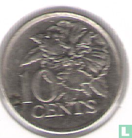 Trinidad and Tobago 10 cents 1997 - Image 2