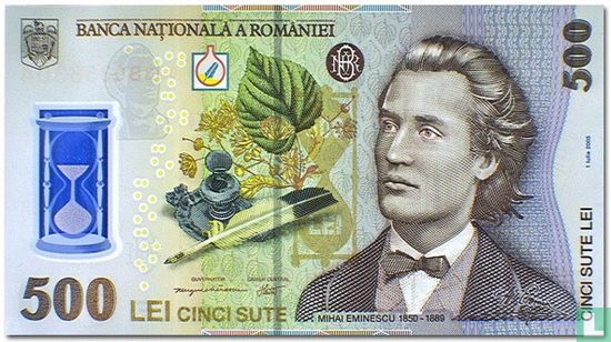 Roumanie 500 Lei 2005 (2009) - Image 1