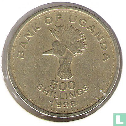 Uganda 500 shillings 1998 - Image 1
