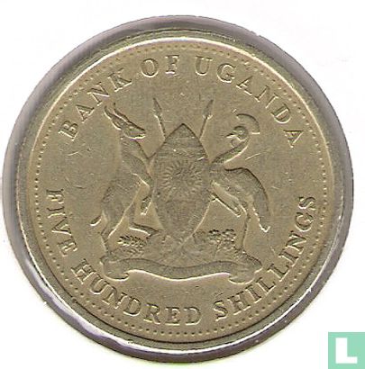 Ouganda 500 shillings 1998 - Image 2