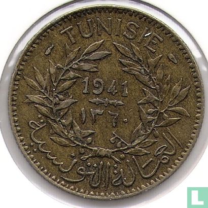 Tunesië 2 francs 1941 (AH1360) - Afbeelding 1
