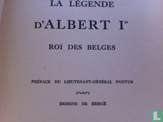 La legende d'Albert 1er roi des belges - Afbeelding 3
