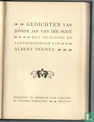 Gedichten van Jonker Jan van der Noot - Bild 3
