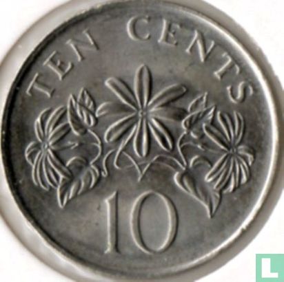 Singapore 10 cents 2003 - Image 2