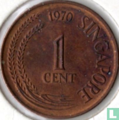 Singapore 1 cent 1970 - Image 1