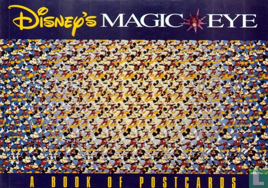 Disney's Magic Eye postcard book - Image 1