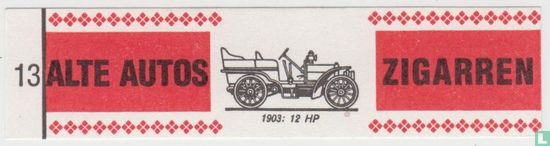 1903: 12 HP   - Afbeelding 1