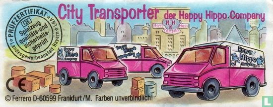 City Transporter der Happy Hippo Company - Afbeelding 1