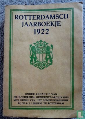 Rotterdamsch Jaarboekje 1922 - Image 1