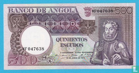 Angola 500 Escudos 1973 - Image 1