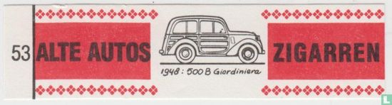 1948: 500 B Giardiniera - Bild 1