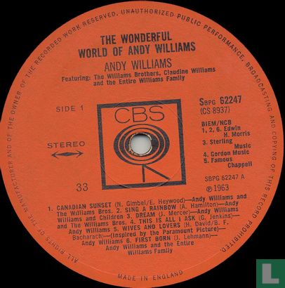The wonderful world of Andy Williams - Bild 3
