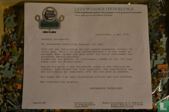 Pand Leeuwarder Onderlinge omstreeks 1950. - Image 3
