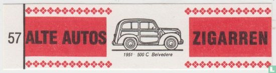 1951: 500 C Belvedere  - Afbeelding 1