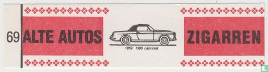 1959: 1500 cabriolet  - Bild 1