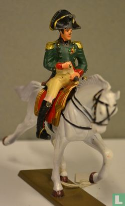 Napoleon on horse.