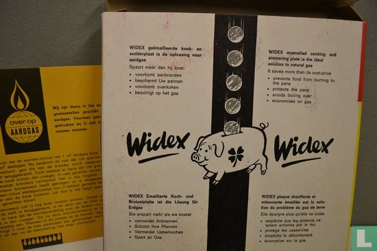 Widex geëmailleerde sudderplaat jaren 60/70 - Image 3