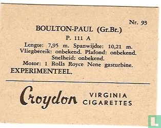 Boulton-Paul  P. 111 A - Bild 2