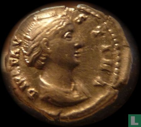 Romeinse Rijk Denarius Faustina - Afbeelding 1