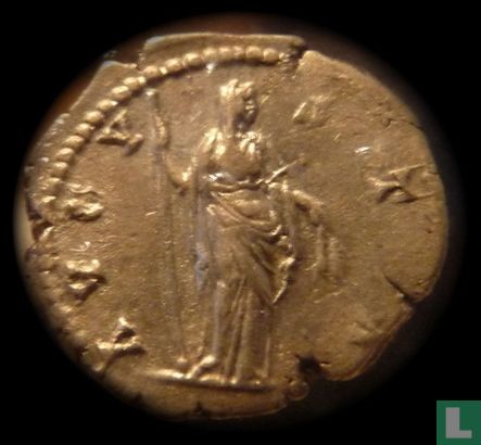 Romeinse Rijk Denarius Faustina - Afbeelding 2