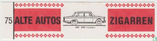 1963: 2300 "Lusso"  - Bild 1