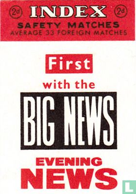 First with the Big News - evening news