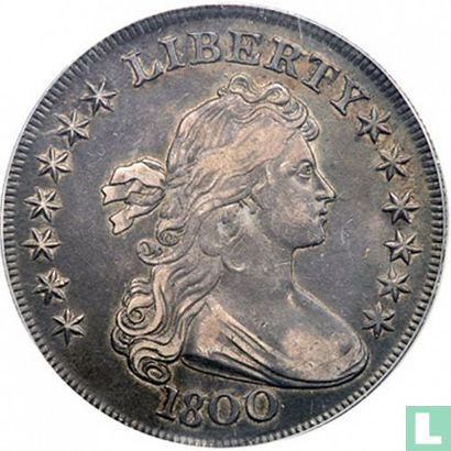 United States 1 dollar 1800 (type 1) - Image 1