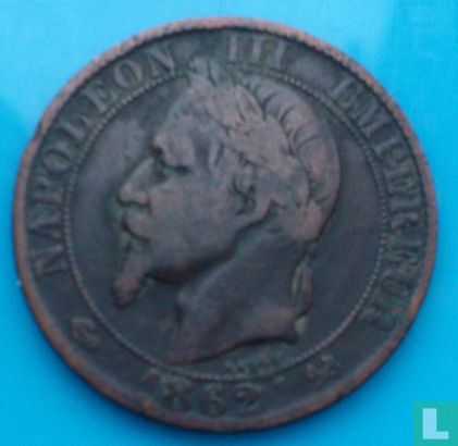Frankrijk 5 centimes 1862 (K) - Afbeelding 1