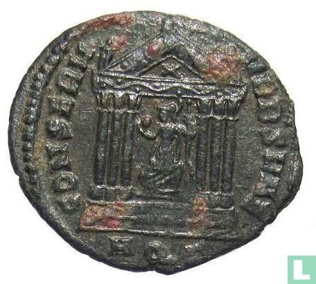 Romeinse Rijk, Maxentius 306-312, AE Follis Aquileia AD 309 - Afbeelding 2