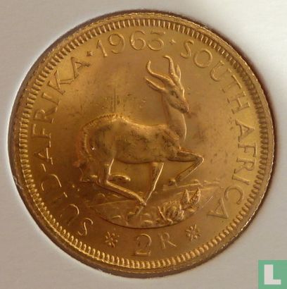 South Africa 2 rand 1963 - Image 1