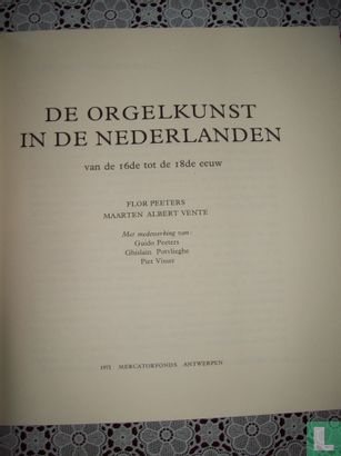 De orgelkunst in de Nederlanden - Image 3