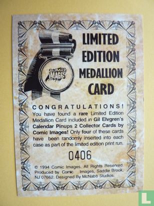 Limited Edition Medallion Card - Afbeelding 2