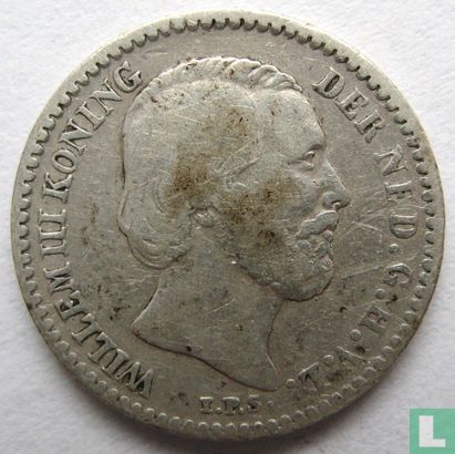 Netherlands 10 cents 1880 - Image 2