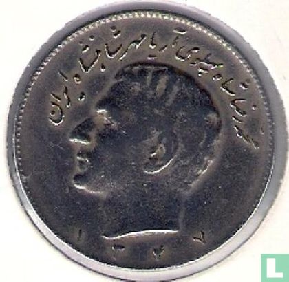 Iran 10 rials 1968 (SH1347) - Image 1