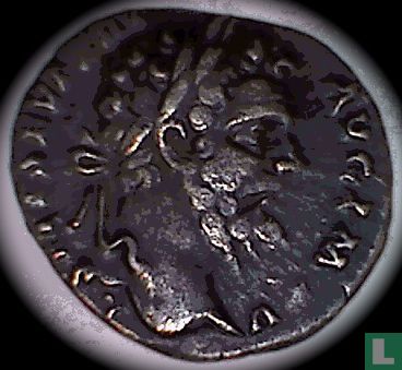 Roman Empire denarius ND (193-195) - Image 1