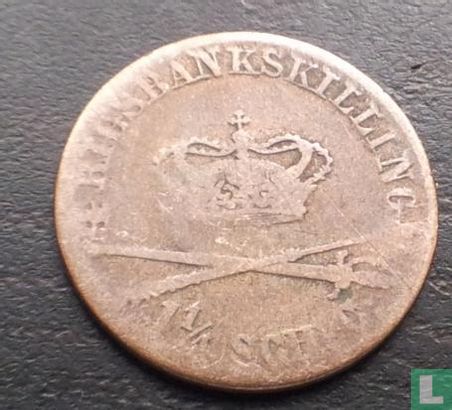 Denmark 4 rigsbankskilling 1841 - Image 2