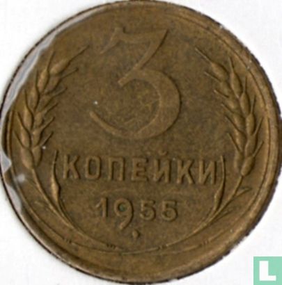 Russland 3 Kopeken 1955 - Bild 1