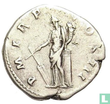 Hadrianus 117-138, AR Denarius Rome 119-125 - Afbeelding 2