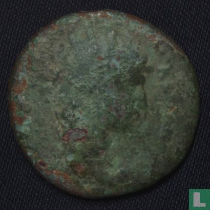 Cendres Empire romain Bithynie de empereur Hadrien 117-138 - Image 2