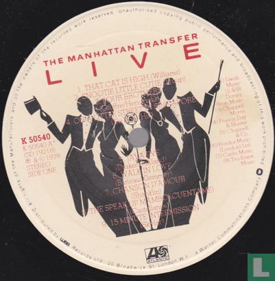 The Manhattan Transfer Live  - Image 3