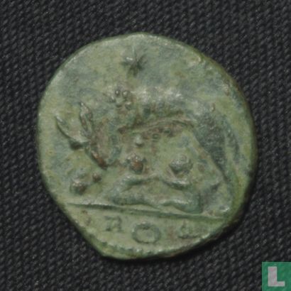 Romeinse Keizerrijk Rome anonieme AE3 kleinfollis van Keizer Constantijn en zijn zonen 333-335 - Afbeelding 1