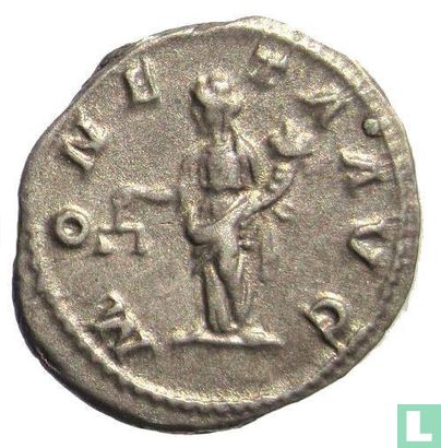 Caracalla 198-217, AR Denarius Rome 216 n.Chr. - Afbeelding 2