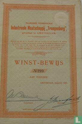 Industieele Maatschappij "Trompenburg",1908, (Spyker) 